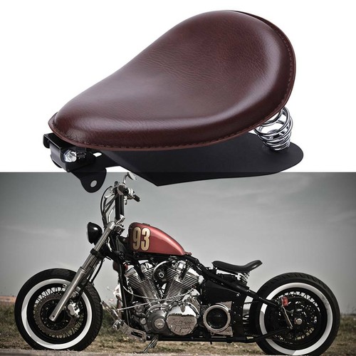 Motorcycle solo seat - seat, spring