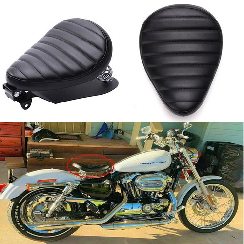 Motorcycle leather solo seat - solo,