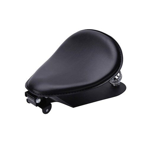 Motorcycle leather solo seat - motorcycle,