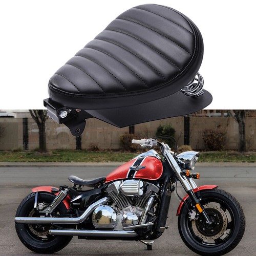 Motorcycle leather solo - leather, seat